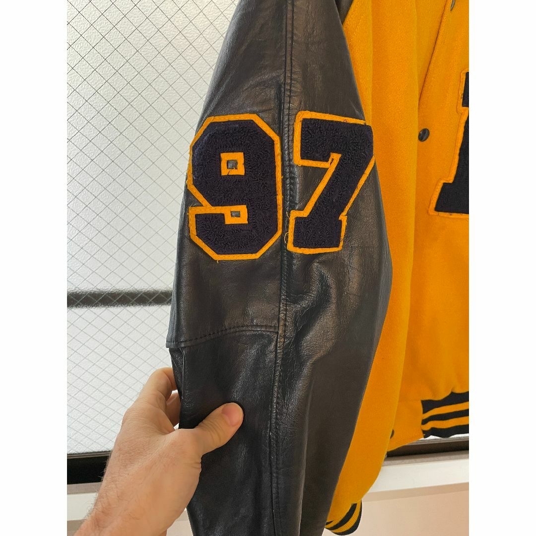 本物のヴィンテージ代表レターマン スタジアム ジャケット メンズのジャケット/アウター(スタジャン)の商品写真