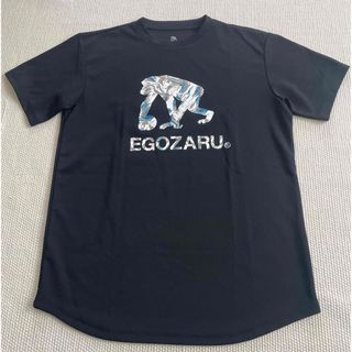 EGOZARU Tシャツ 黒 スポーツウェア(Tシャツ(半袖/袖なし))