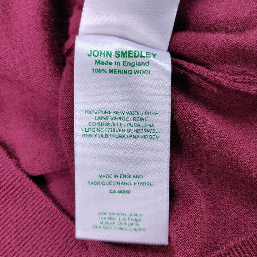 JOHN SMEDLEY(ジョンスメドレー)の【美品】JOHN SMEDLEY☆タートルネックニット　イギリス製　メリノウール メンズのトップス(ニット/セーター)の商品写真