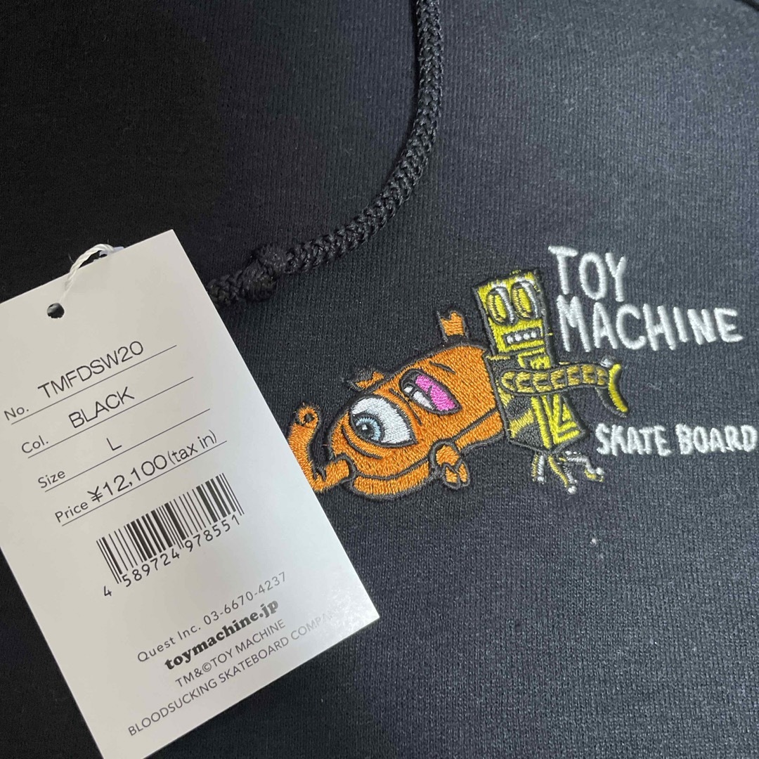 Toy Machine(トイマシーン)のトイマシーン パーカー 新品未使用 Lサイズ メンズのトップス(パーカー)の商品写真