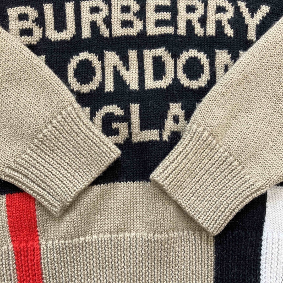 BURBERRY(バーバリー)のバーバリー　ロゴ　ニット キッズ/ベビー/マタニティのキッズ服男の子用(90cm~)(ニット)の商品写真