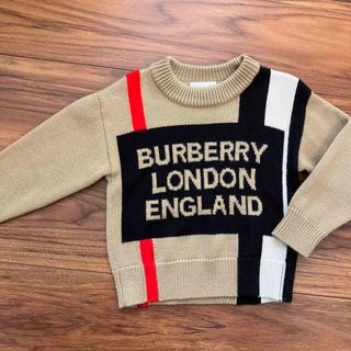 バーバリー(BURBERRY)のバーバリー　ロゴ　ニット(ニット)