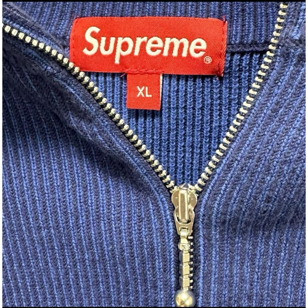 Supreme(シュプリーム)の22AW/2-Tone Ribbed Zip Up Sweater/セーターXL メンズのトップス(ニット/セーター)の商品写真