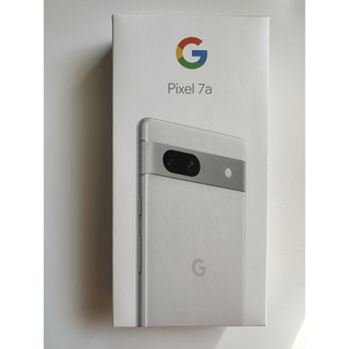 グーグル(Google)のGoogle Pixel 7a 128GB Snow (スマートフォン本体)