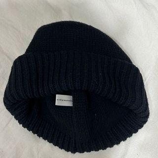 クレプスキュール(crépuscule )のcrepuscule Knit Cap（BLACK）(ニット帽/ビーニー)