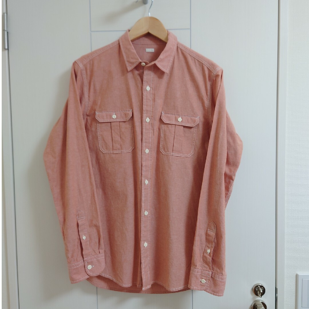 GU(ジーユー)のカジュアルシャツ　GU　長袖 メンズのトップス(シャツ)の商品写真