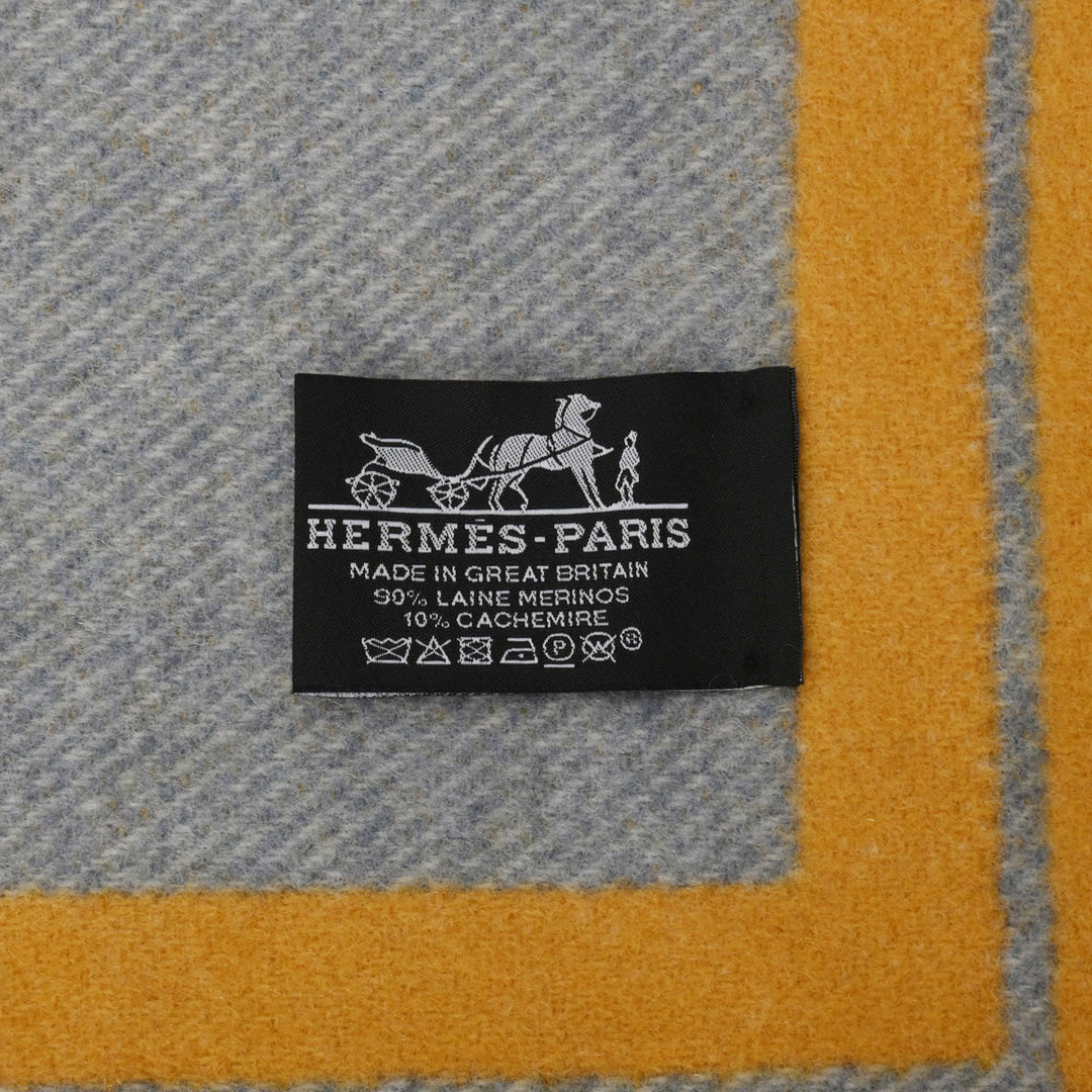 Hermes(エルメス)のエルメス  ブランケット シュヴァルカブリオレ ブランド小物 ガレ インテリア/住まい/日用品の日用品/生活雑貨/旅行(タオル/バス用品)の商品写真