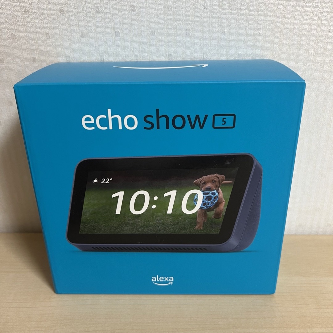 Amazon(アマゾン)のAmazon echo show5 第2世代 黒 スマホ/家電/カメラのPC/タブレット(ディスプレイ)の商品写真