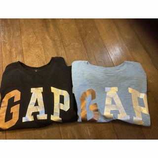 ギャップキッズ(GAP Kids)のgapロゴ入りTシャツ２枚(Tシャツ/カットソー)
