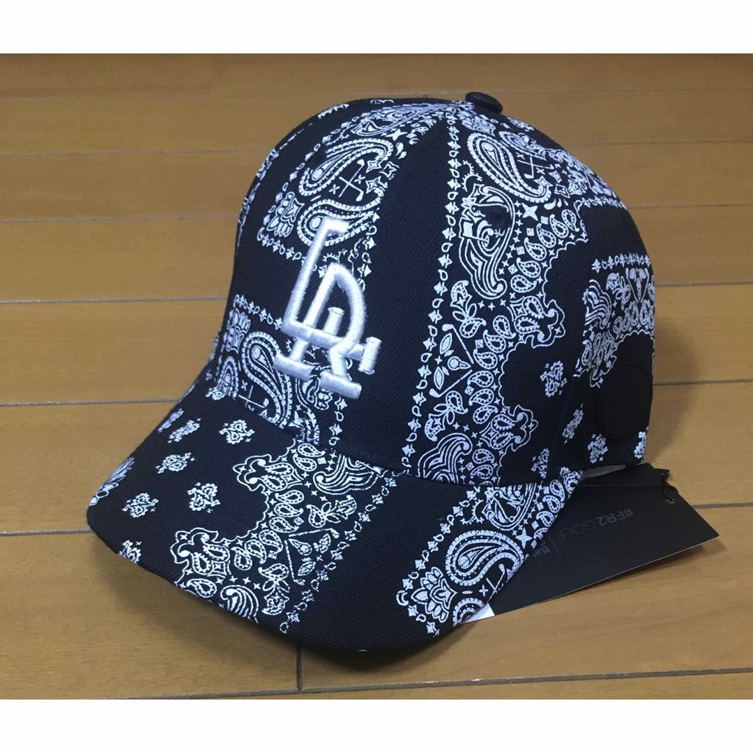 新品 FR2GOLF キャップ 帽子 ペイズリー 黒 沖縄 表参道 限定 新品 FR2GOLF キャップ 帽子 ペイズリー 黒 沖縄 表参道 限定
