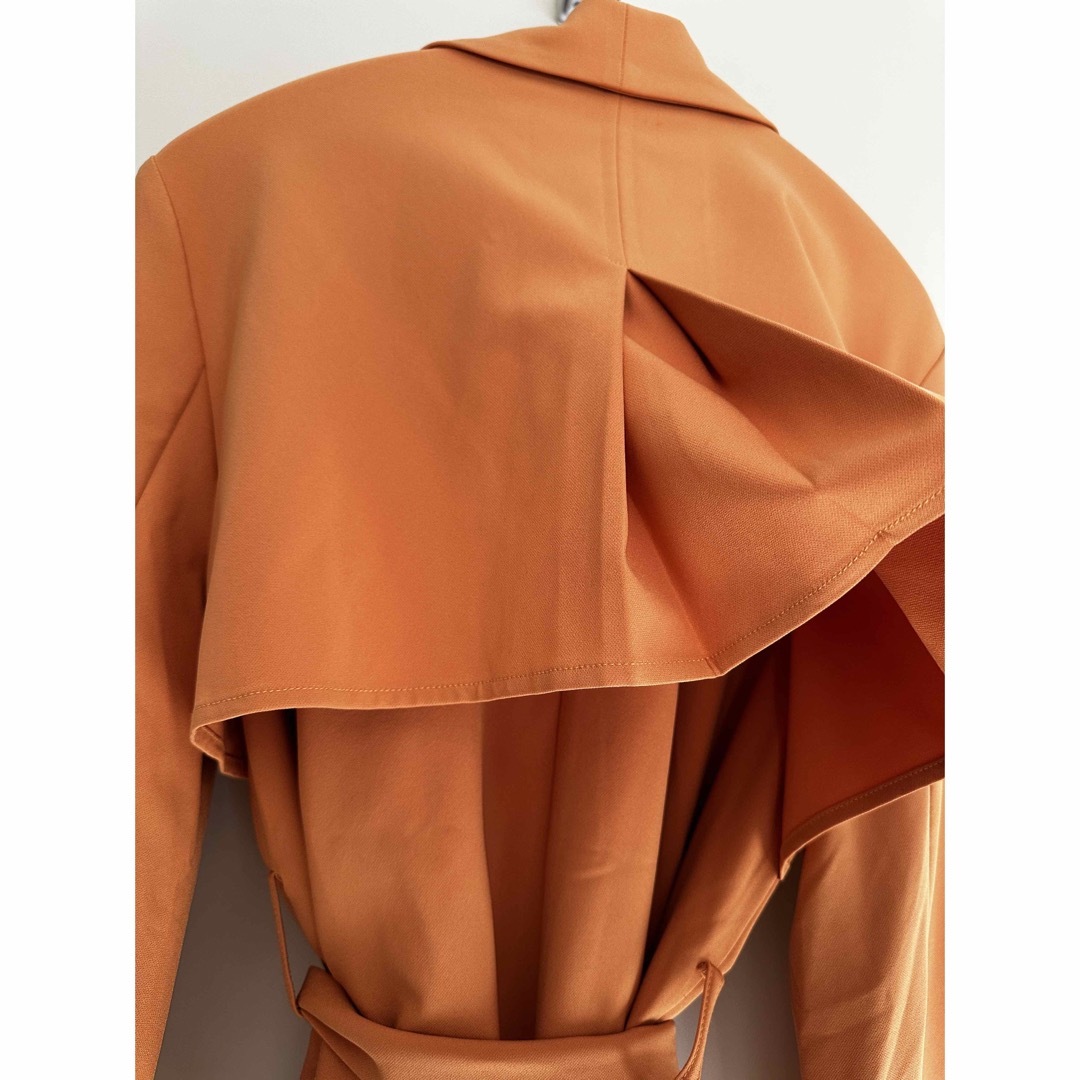 SLY(スライ)のSLY コート　オレンジ レディースのジャケット/アウター(ロングコート)の商品写真