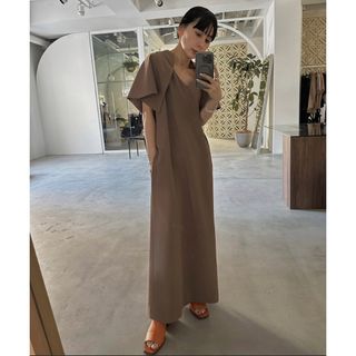 アメリヴィンテージ(Ameri VINTAGE)の2WAY UMBRELLA SHIFT DRESS(ロングワンピース/マキシワンピース)