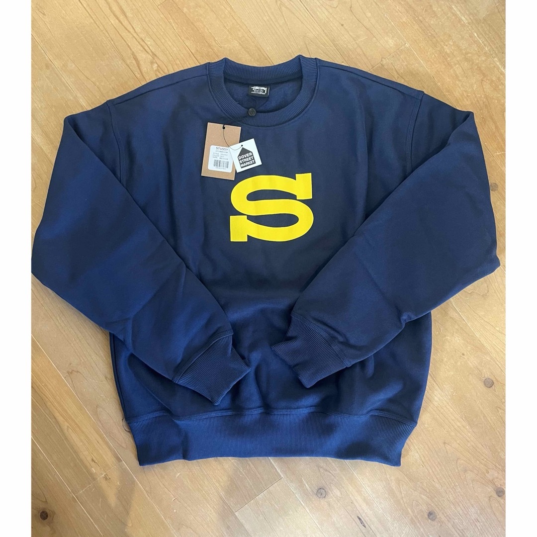 supreme新品未使用 Stussy Letterman Crew