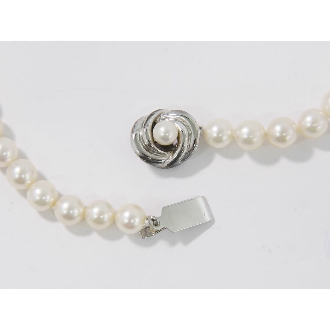 TASAKI - 本物 タサキ TASAKI 田崎 パール 6.5-7.0mm SILVER □S TASAKI - 本物 タサキ TASAKI 田崎 パール 6.5-7.0mm SILVER □S