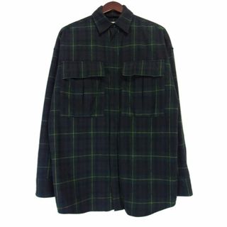 フィアオブゴッド(FEAR OF GOD)のフィアオブゴッド FEAR OF GOD ■ SIXTH COLLECTION 【 Plaid Overshirt 】 比翼 チェック シャツ　31019(シャツ)