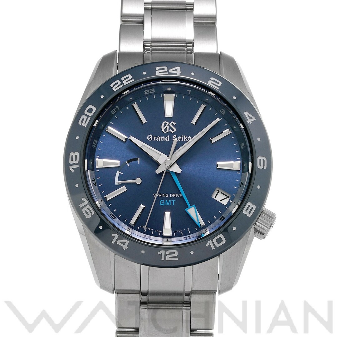 メンズグランドセイコー Grand Seiko SBGE255 ブルー メンズ 腕時計