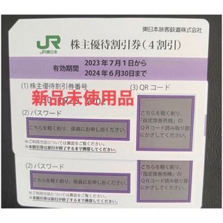 ジェイアール(JR)のJR東日本株主優待券　2枚(その他)