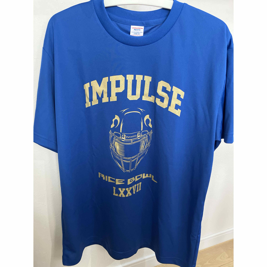 インパルス ライスボウル2024 試合限定Tシャツ オフィシャルパンフレット付き スポーツ/アウトドアの野球(記念品/関連グッズ)の商品写真