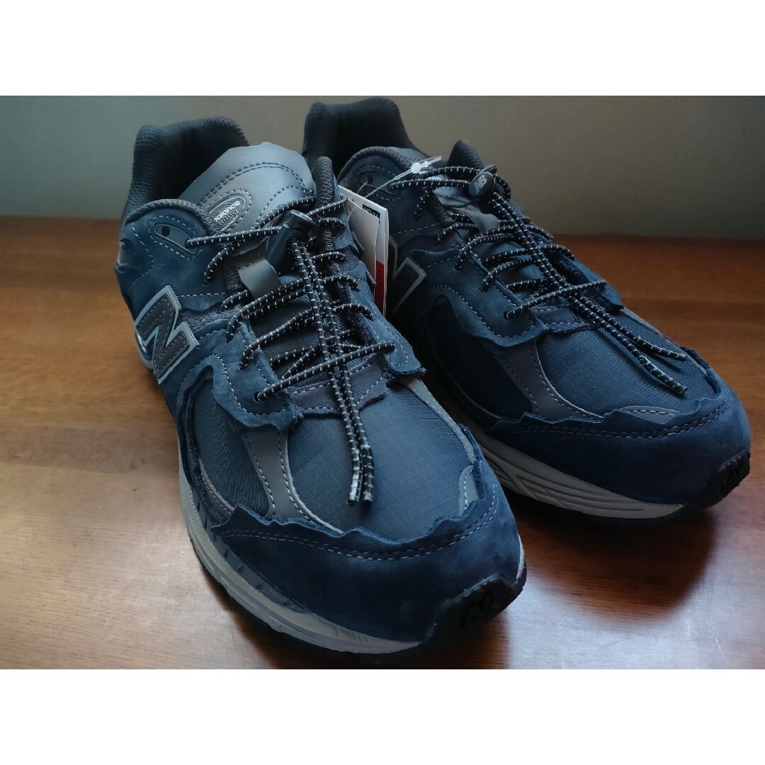 NEW BALANCE◇ローカットスニーカー/26.5cm/NVY/ゴアテックス/ハ