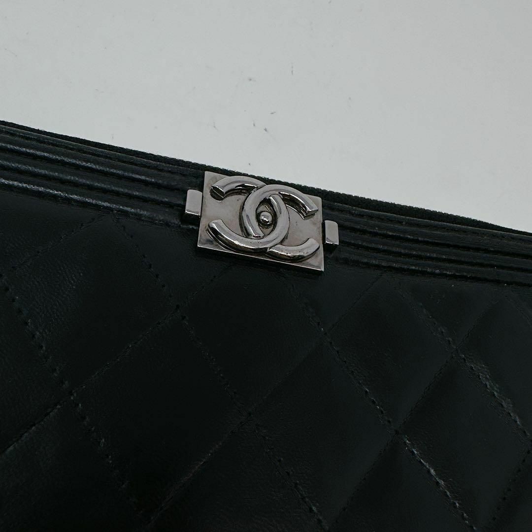 CHANEL(シャネル)のシャネル ボーイシャネル ラウンドファスナー 長財布 18339472 レディースのファッション小物(財布)の商品写真