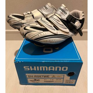 シマノ(SHIMANO)のシマノSH-R087WE ロードビンディングシューズ(その他)