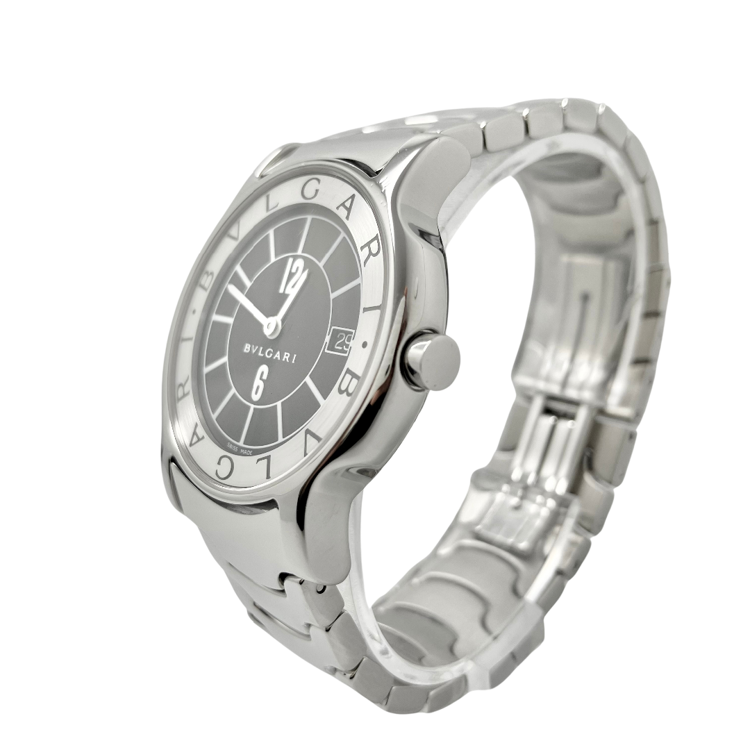 BVLGARI(ブルガリ)のブルガリ メンズ　腕時計ソロテンポ　ST35S オメガ・ロレックス・タグホイヤー メンズの時計(腕時計(アナログ))の商品写真