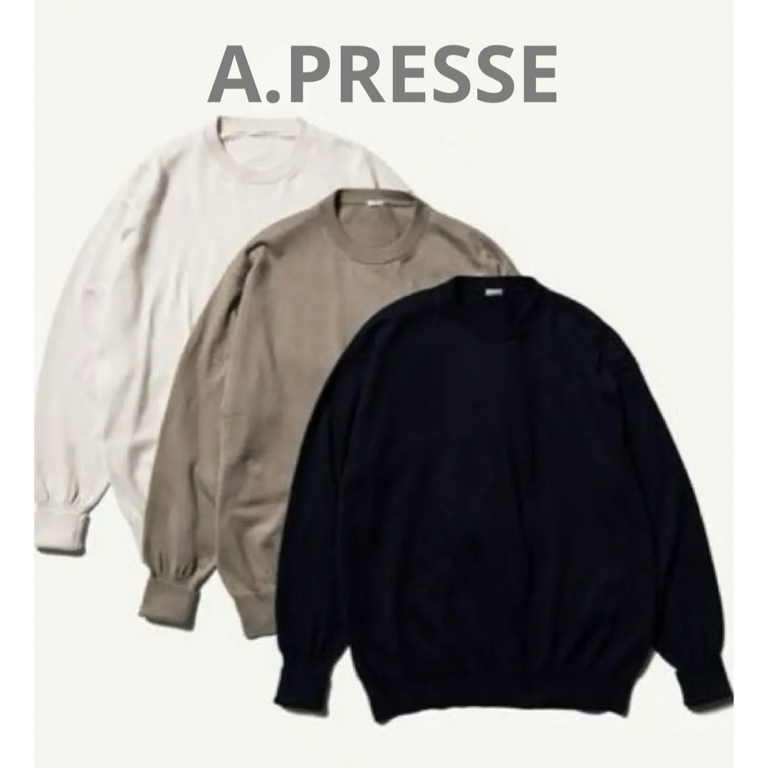 素晴らしい外見 【未使用】アプレッセ A.PRESSE 3 T-Shirt 22FW