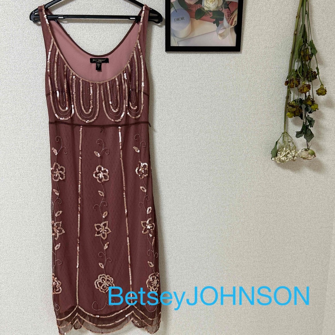 BETSEY JOHNSON(ベッツィジョンソン)のBetseyJOHNSON ドレス レディースのフォーマル/ドレス(ミディアムドレス)の商品写真