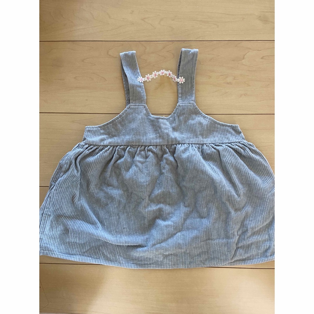 ジャンバースカート キッズ/ベビー/マタニティのベビー服(~85cm)(ワンピース)の商品写真