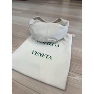 ボッテガヴェネタ(Bottega Veneta)の[2472♡さん専用]BOTTEGA VENETA  ダブルノット　ホワイト(ハンドバッグ)