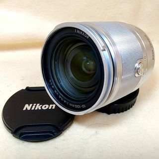 ニコン(Nikon)の高倍率ズームレンズ Nikon 1 NIKKOR 10-100mm シルバー(レンズ(ズーム))