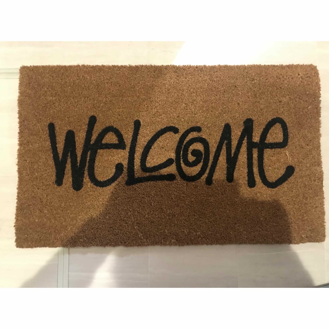 STUSSY WELCOME MAT 完売品 stussy ラグ ステューシーsupreme