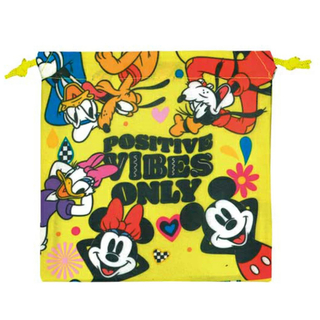 ミッキーマウス(ミッキーマウス)のディズニー　ミッキーミニー　巾着袋　(キャラクターグッズ)
