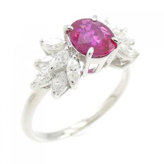 PT ルビー リング 0.85CT(リング(指輪))