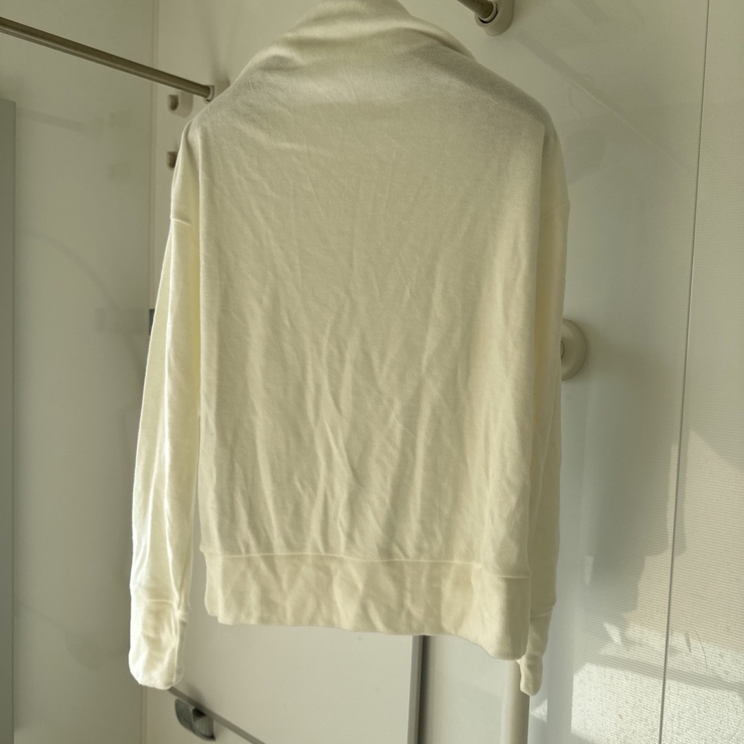 UNIQLO(ユニクロ)のヒートテックフリースハイネックT白色ホワイト レディースのトップス(Tシャツ(長袖/七分))の商品写真