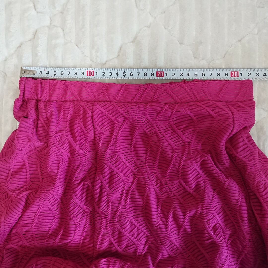 DouDou(ドゥドゥ)のカットレーススカート　ピンク　カットレース6枚ハギスカート ドゥドゥ レディースのスカート(ロングスカート)の商品写真
