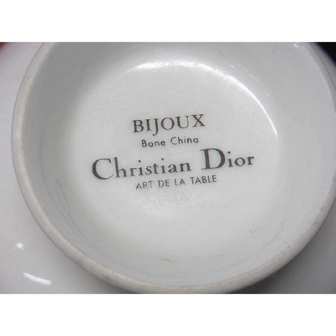 Dior(ディオール)の■極美品〜■ ChristianDior ディオール Bijoux カップ＆ソーサー 食器 テーブルウェア ペア 2客セット ホワイト系 AS4688  メンズのメンズ その他(その他)の商品写真