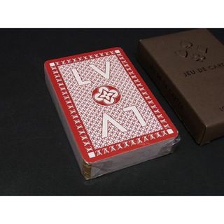 ルイヴィトン(LOUIS VUITTON)の■未開封■新品■未使用■ LOUIS VUITTON ルイヴィトン M65460 カルトトワジュー トランプ テーブルゲーム カードゲーム レッド系 AV1822 (その他)