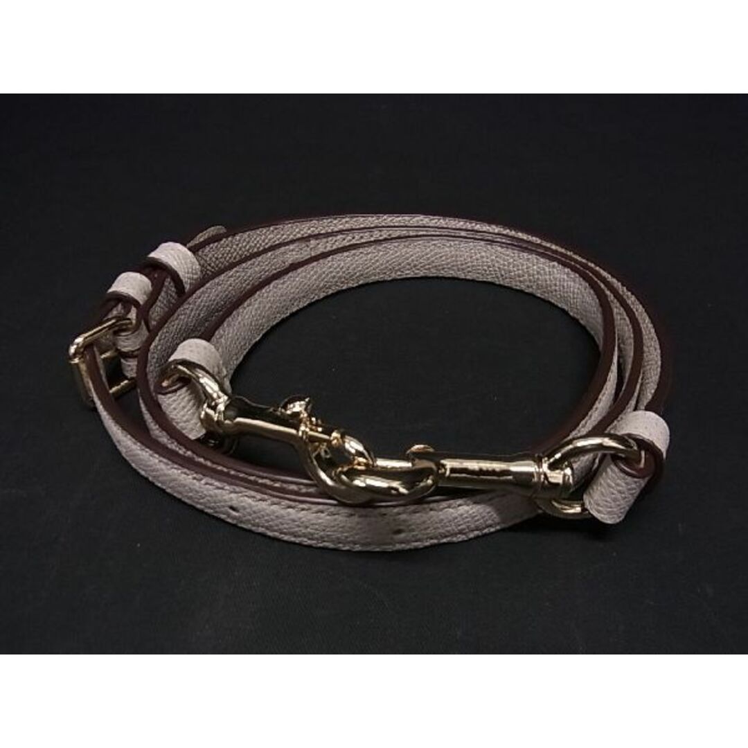 COACH - ■極美品■ COACH コーチ レザー バッグ用 ショルダーストラップ 肩掛け 斜め掛け レディース グレージュ系 AV3942