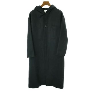 HYKE - HYKE ハイク 21AW MELTON HOODED WORK COAT ウールメルトン ...