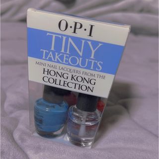 オーピーアイ(OPI)のO.P.I 香港コレクション ネイル トップコート tiny takeouts(マニキュア)