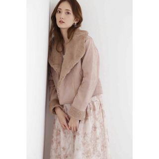 ジルバイジルスチュアート(JILL by JILLSTUART)のフェイクレザーライダース JILL by JILLSTUART (ライダースジャケット)