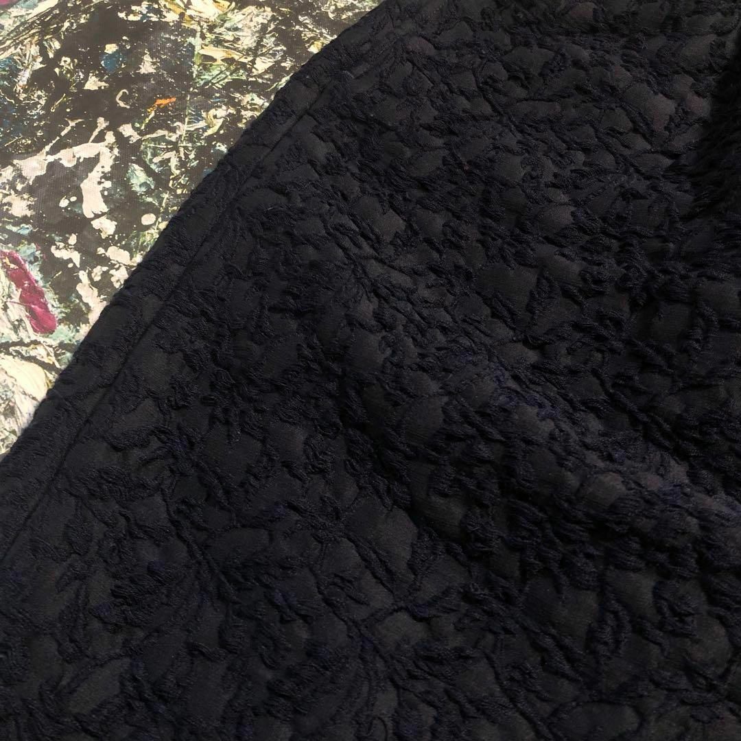 08sircus(ゼロエイトサーカス)の【美品】ゼロエイトサーカス-08SIRCUS-ウエストレザージャガードスカート レディースのスカート(ひざ丈スカート)の商品写真