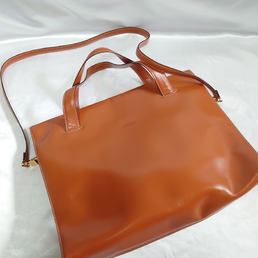 LOEWE(ロエベ)のLOEWE 2way ハンドバッグ ビジネスバッグ レザー メンズのバッグ(ビジネスバッグ)の商品写真