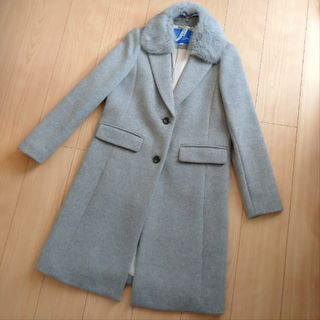 ブルーレーベルクレストブリッジ(BLUE LABEL CRESTBRIDGE)の【美品】ブルーレーベルクレストブリッジ　チェスターコート(チェスターコート)