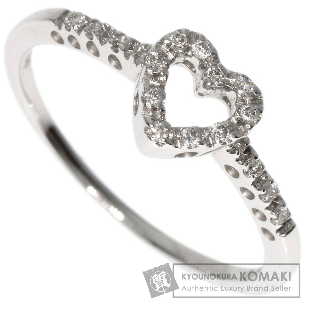 SELECT JEWELRY ダイヤモンド ハートモチーフ リング・指輪 K18WG レディースK18WGサイズ