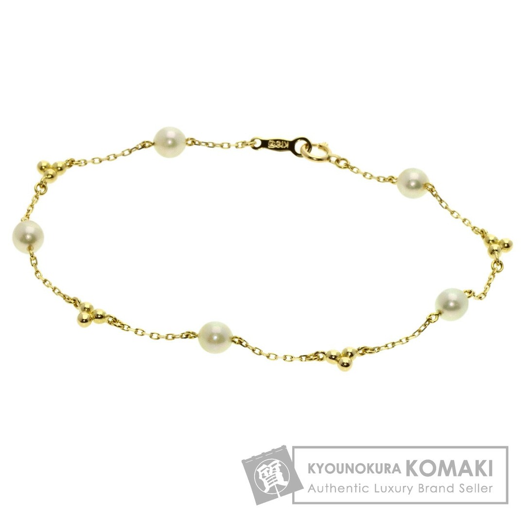 MIKIMOTO(ミキモト)のMIKIMOTO アコヤパール 真珠 ブレスレット K18YG レディース レディースのアクセサリー(ブレスレット/バングル)の商品写真