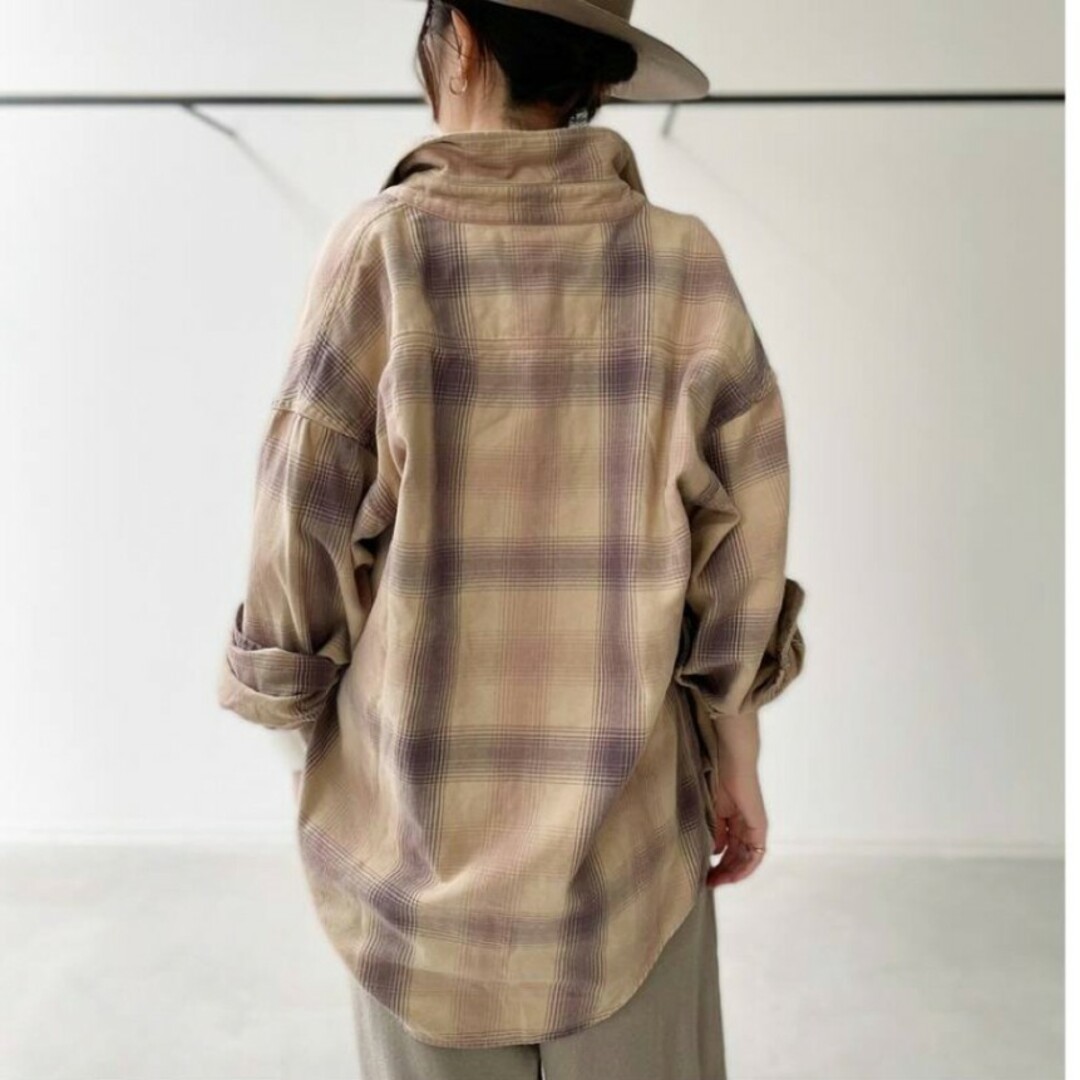 L'Appartement DEUXIEME CLASSE(アパルトモンドゥーズィエムクラス)のREMI RELIEF/レミレリーフ Check Shirt レディースのトップス(シャツ/ブラウス(長袖/七分))の商品写真