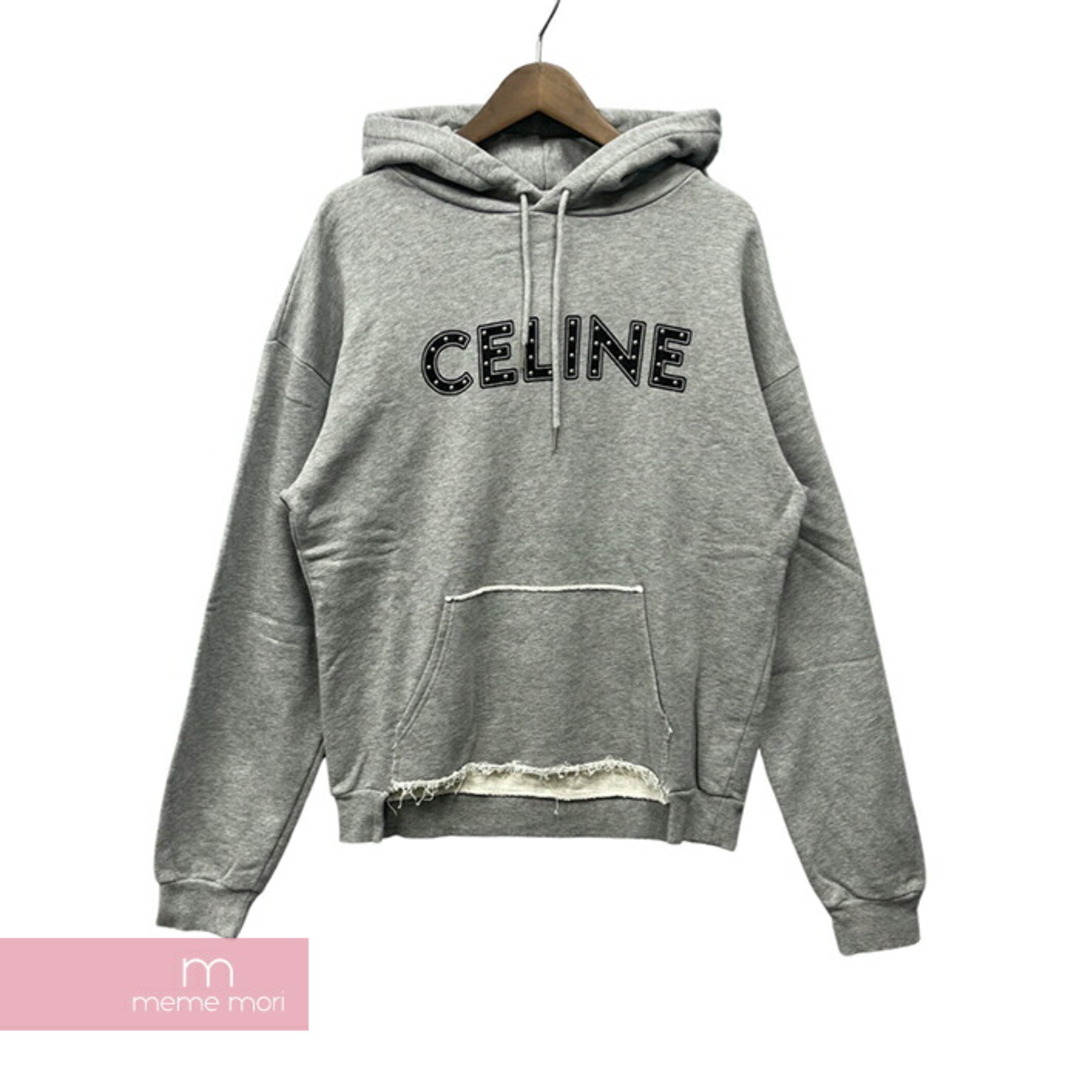 celine - CELINE 2021SS Loose Cotton Sweatshirt with Studs