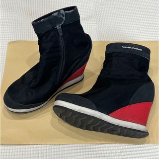 フセインチャラヤン(Hussein Chalayan)のPUMA by hussein chalayan ウエッジソールブーツ　22㎝(ブーツ)